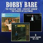 Bobby Bare - Travelin Bare / Constant Sorrow / The Streets Of Baltimore (2CD Set)