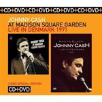 Johnny Cash - At Madison Square (Live)  & Live In Denmark CD & DVD